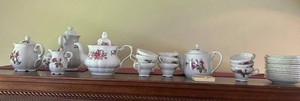 Floral Porcelain Teaware Mixed Lot