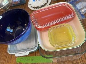 Glass & Ceramic Bakeware Mixed Lot