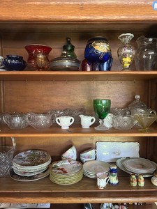Mixed Glassware & Porcelain Assortment