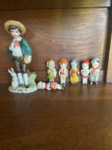 Porcelain Child Figurine Set (Lot of 7)