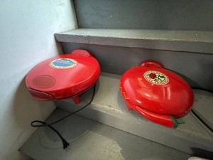 Lot of Assorted Quesadilla Makers & Northerner Rubber Boots