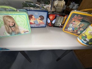Assorted Character Metal Lunchboxes & Secret of NIMH Thermos