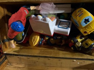 Lot of Assorted Preschool Toys VTech Sesame Street Figures Vehicles