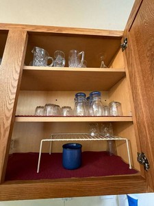 Lot of Assorted Vintage Glassware Pitchers Goblets Tumblers
