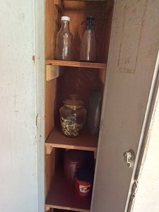 Lot of Assorted Kitchen Storage Containers Bottles Tin Glass Jar