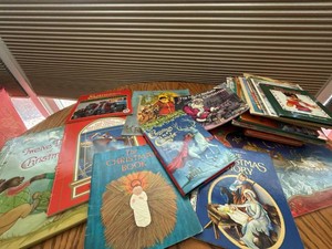 Vintage Christmas Childrens Books Lot Little Golden Book Nutcracker