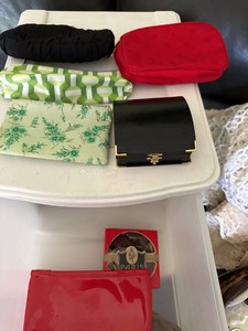 Vintage Cosmetic Bags Jewelry Box & Vanity Accessories Mixed Lot