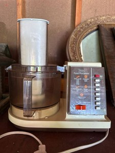 Vintage Sears Food Processor Countertop Appliance With Bowl Chute