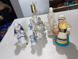 Brayton Laguna Pottery Figurine & Assorted Vintage Ceramic Figures