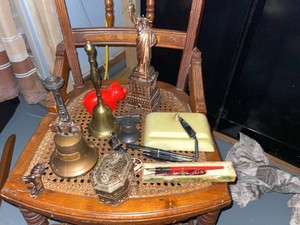 Vintage Souvenir Bells Desk Accessories Pens Advertising Mixed Lot