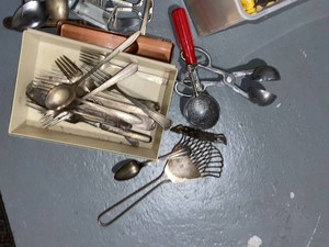 Lot of Assorted Vintage Kitchen Utensils Flatware Gadgets & Small Tools