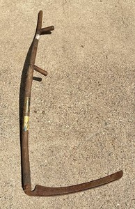 Vintage Seymour Ironclad American Scythe and Snath Handle 26 W x 62 H