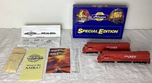 Athearn HO Scale Special Edition Kaiser Steel Mountain Mine GE U30C Diesel Locomotive Set in Original Box with Unapplied Original Detail Parts