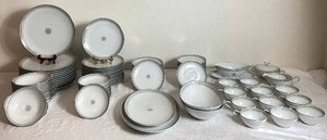 Noritake China Set - Service for 12- Gotham Pattern