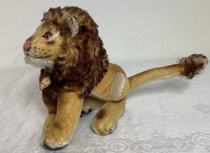 Vintage - Steiff Leo Lion Mohair Plush Toy - Includes Original Chest Tag in Amazing Condition