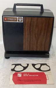 Vintage GAF 1788-2 Projector for 8mm  Super8 Movie Film - Like New in Original Box