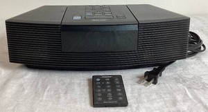 Black Bose Wave RadioCD Player with Remote - Model # AWRC-1G