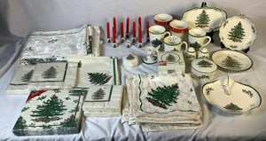Large Spode Christmas Tree Assortment