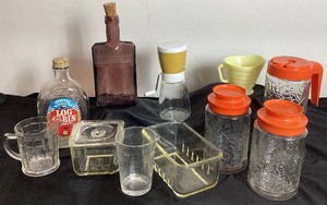Vintage Kitchen Glassware Collection