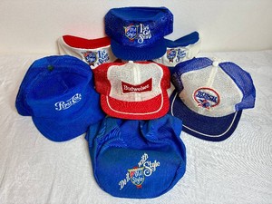 Variety of 7 Beer & Soda Collector Hats