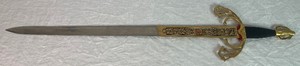 Replica Spanish Sword Decorative Wall Hanging- 41L