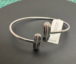 Diamond Bar Flex Bangle Bracelet (16 Ct. T.w.) in Sterling Silver MSRP $200 Bracelet