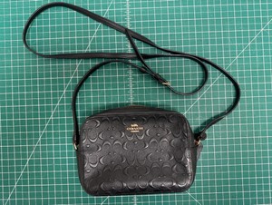 Black Coach Purse Used - Clean