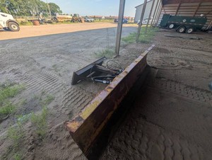 Skid Steer 9 Ft Hydraulic Snow Plow Blade