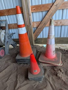 Traffic Cones (Lot of 6)