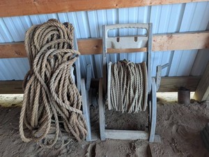 Industrial Rope Reel Assortment (Lot of 3)