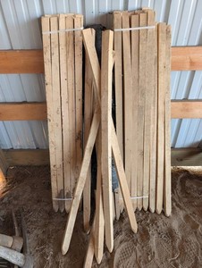 Assorted Wood Stakes