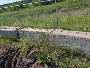Concrete Barrier Blocks (Lot of 3)