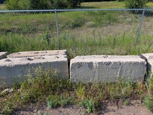 Concrete Barrier Blocks (Lot of 3)