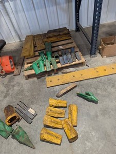 Heavy Equipment Wear Parts Mixed Lot
