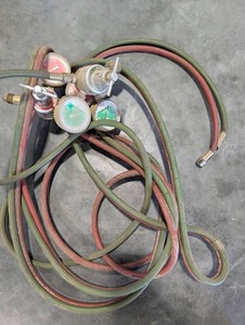 Oxweld Oxygen Acetylene Regulator Hose Set