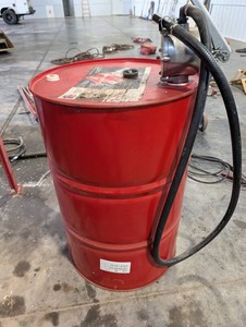 GPI Drum Pump on Steel Barrel