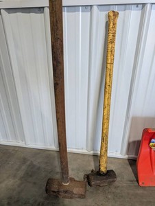 Wood-Handled Sledge Hammers (Lot of 2)