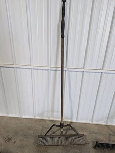 Commercial Push Broom & Brush Set