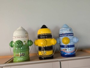 Core & Main Fire Hydrant Figures 2022 2024 2025 (Lot of 3)