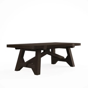 MSRP - $3,900 - Cavalletto Home Italian Rectangular Extension Table - Banco Brown