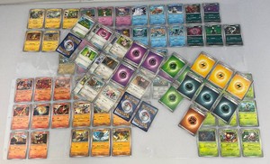 Group Of Misc. POKEMON Trading Cards In Protective Sleeves