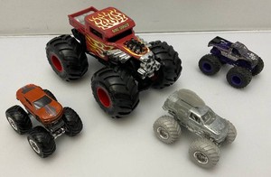 Misc. Collectible Miniature Monster Trucks