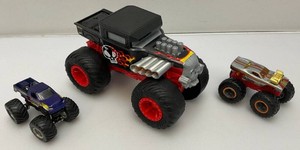 Misc. Collectible Miniature Monster Trucks