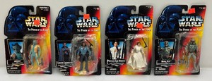 1995 Star Wars Power Of The Force Action Figures New Old Stock (Bubbles Bad)