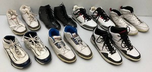 Large Group Of Misc. Mens Basketball Shoes Including Andi 1, FUBU, Starter And More (Sizes Range From 7.5 - 9)