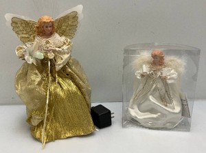 Misc. Angel Light-Up Tree Toppers 8 & 16