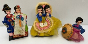 Vintage Collectible Oriental Dolls