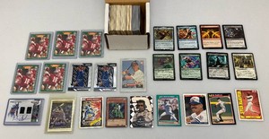 Misc. Unsorted Trading Cards Including Magic The Gathering And More