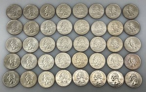 40 Misc. Unsorted Statehood Quarters