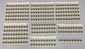Large Group Of Collectible 15 Cent Organized Labor Proud And Free US Stamp Sheets And More